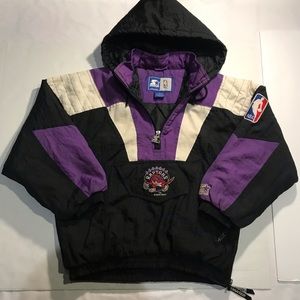 Vintage NBA Toronto Raptor Starter PullOver Hoodie